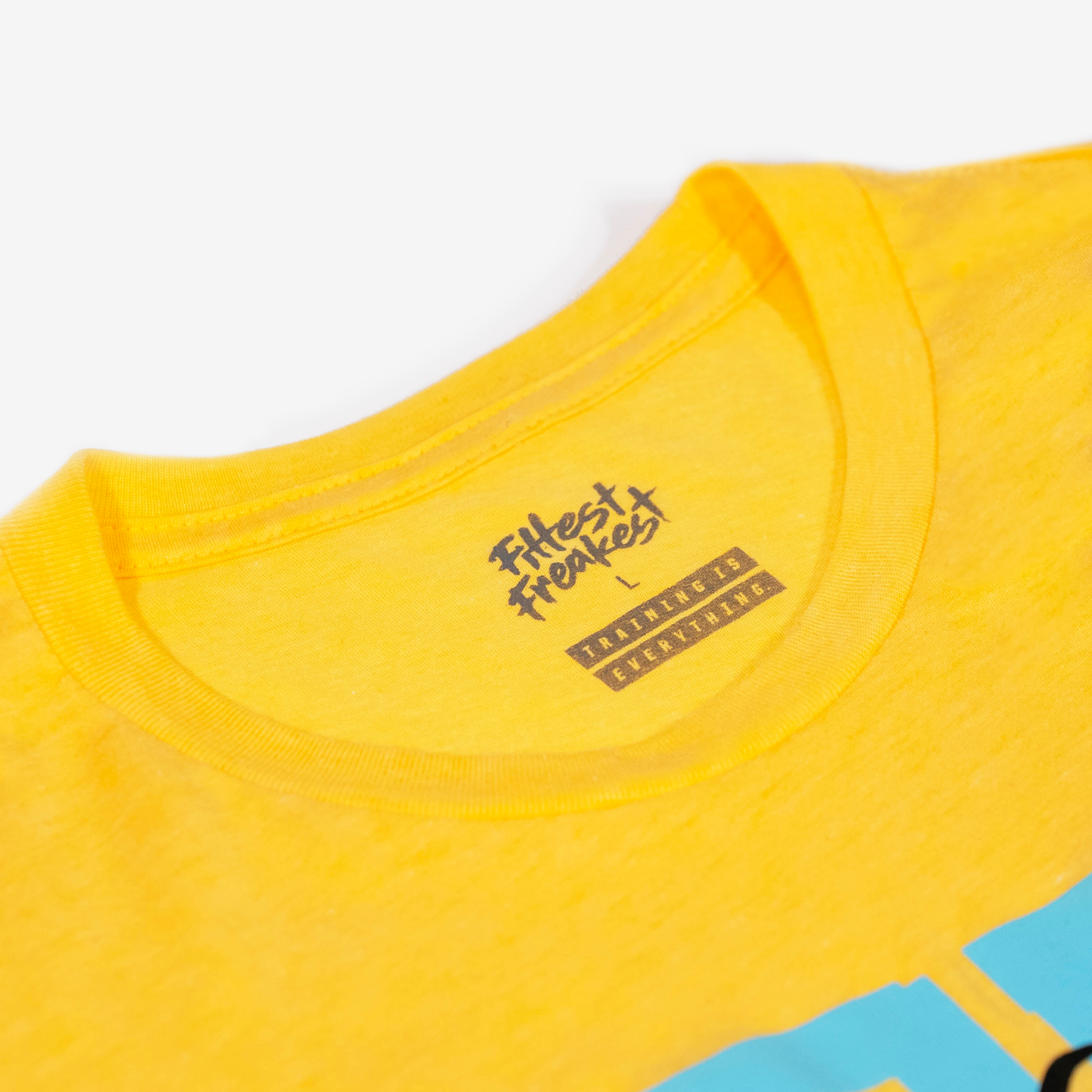 FITTEST FREAKEST GOOD LIFT T-SHIRT FFGOODLIFT-YELLOW