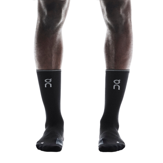 Performance Run Sock High On 2UF1004-Black/Eclipse