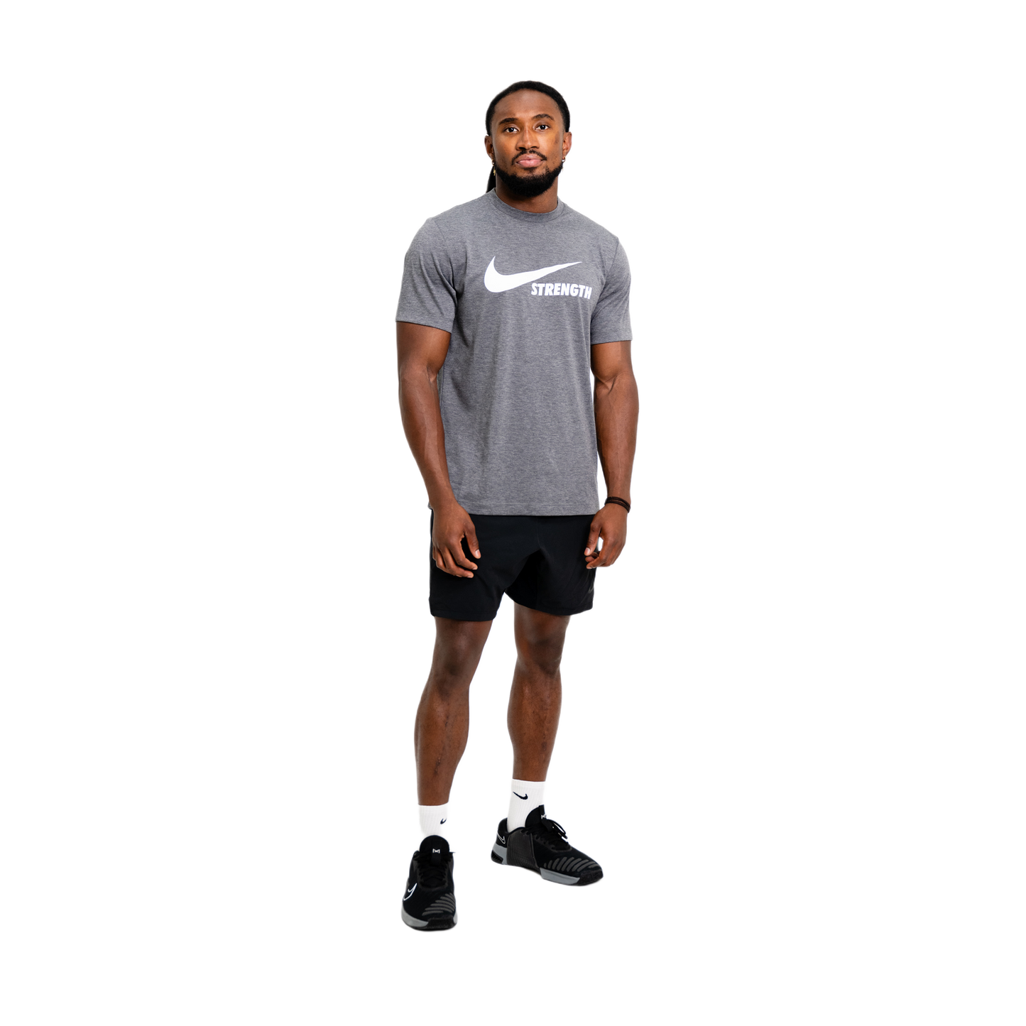 Nike Strength Dri-FIT Tee AMDT-Charcoal