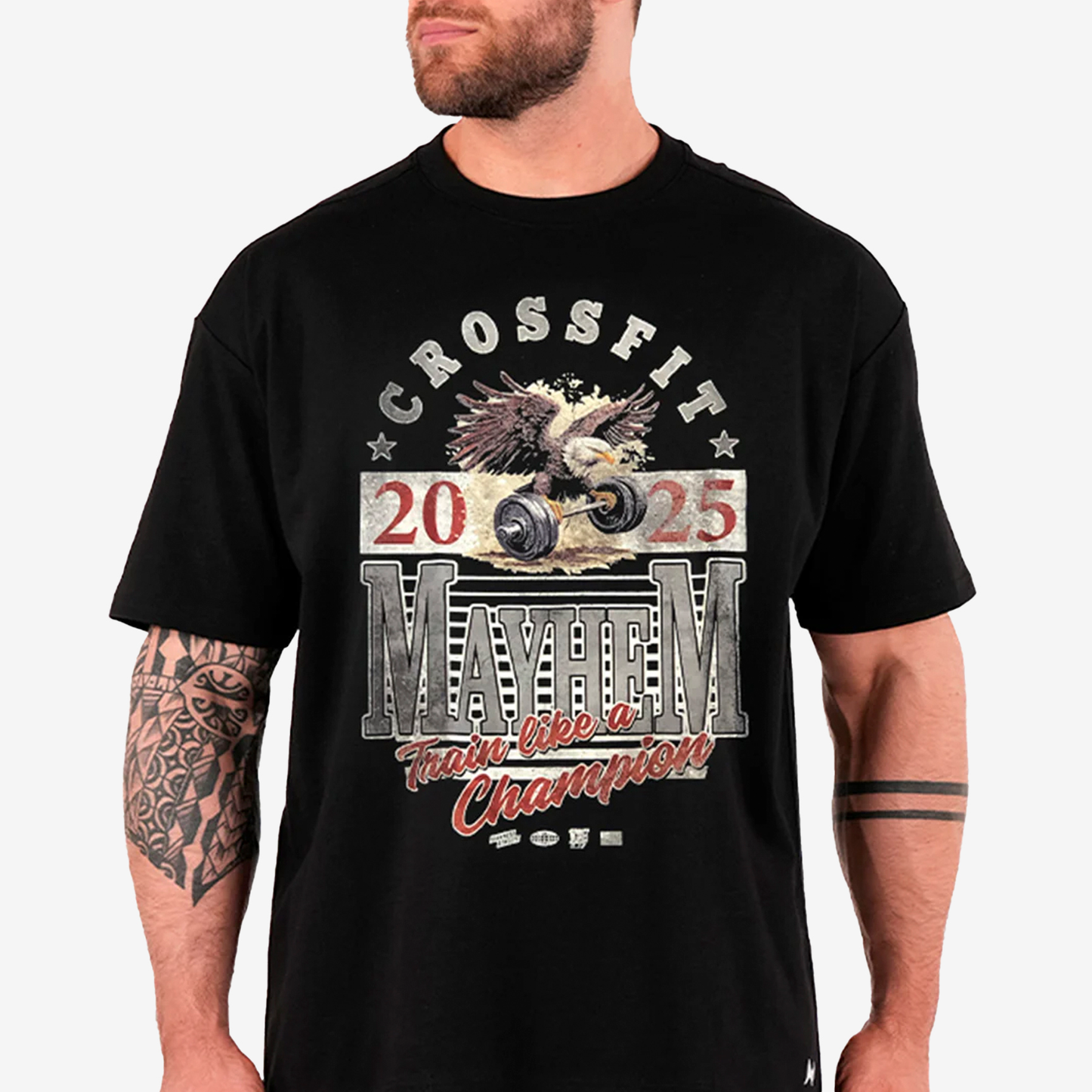 Mayhem Oversized T-Shirt - Unisex NS-MYHSS25-UT6-INK/EAGL25