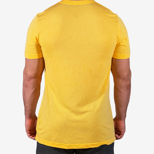 FITTEST FREAKEST GOOD LIFT T-SHIRT FFGOODLIFT-YELLOW