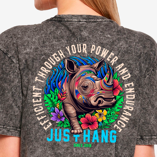 JUSTHANG OVERSIZE CROP TOP