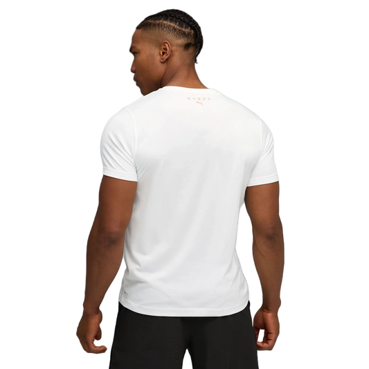 PUMA x HYROX POLY GRAPHIC T-Shirt PUM-527575-WHITE