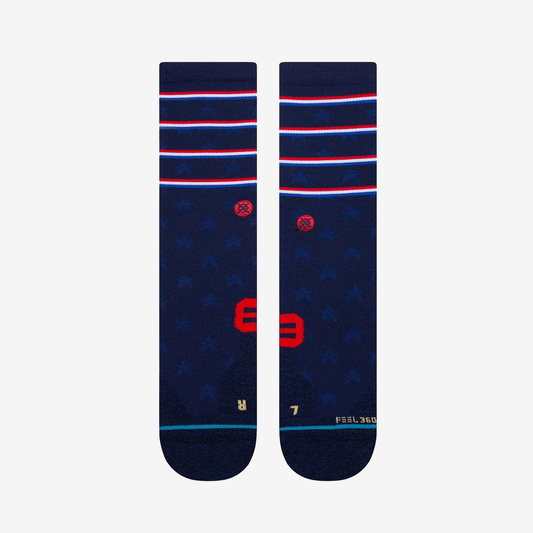 STANCE INDEPENDENCE CREW SOCKS A558A21IND-NAVY