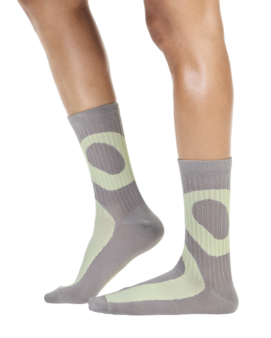 Liquid Logo Sock High 2P ON