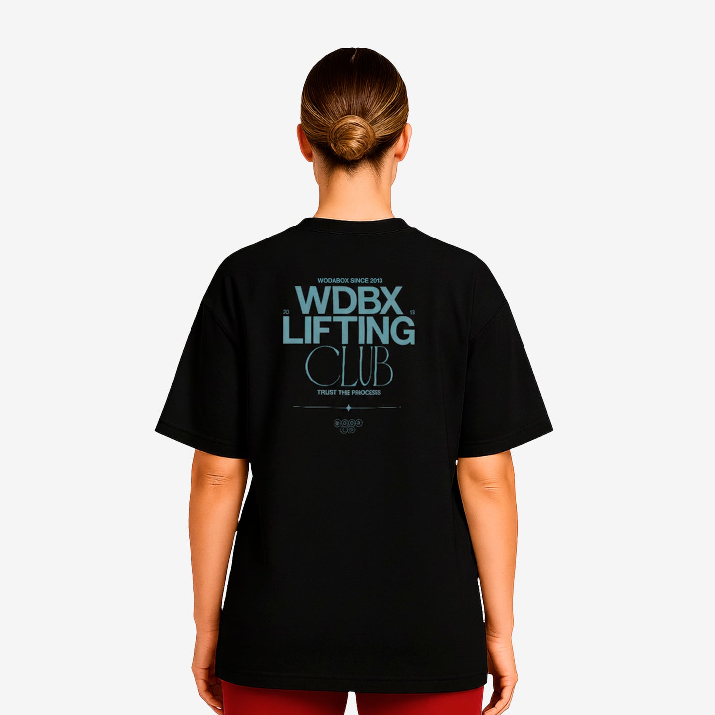 T-shirt Oversize Wodabox Lifting Club - Unisex