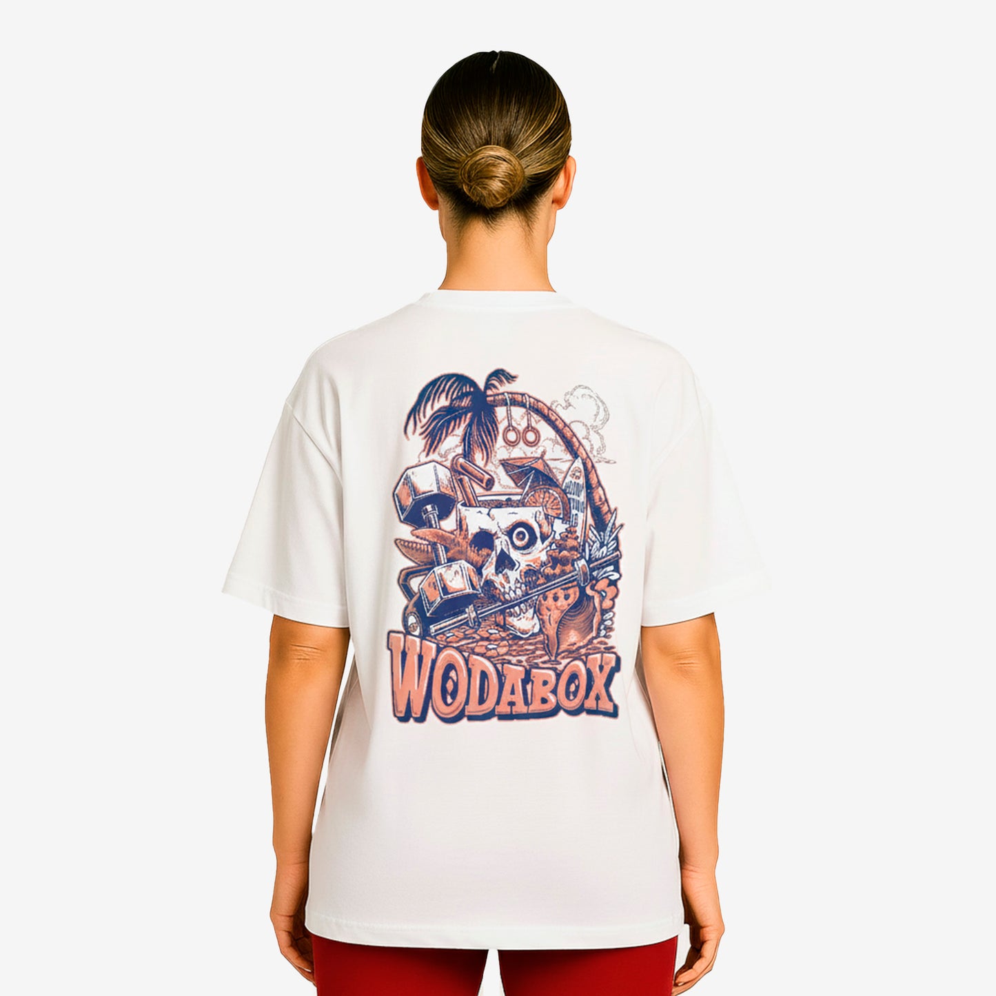 T-shirt Oversize Wodabox Pain Paradise - Unisex