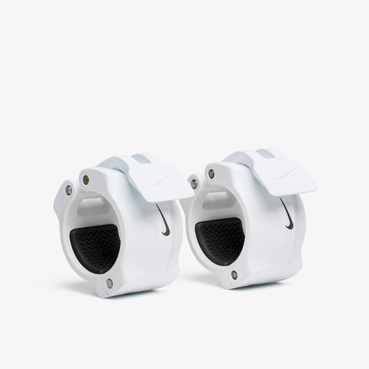 Nike Barbell Collars - White/Black
