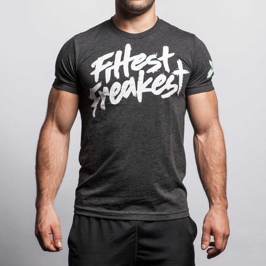 FITTEST FREAKEST T-SHIRT FF-LOGO-Blanco