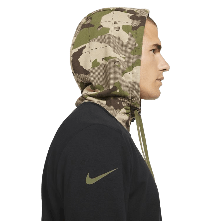 NIKE DRI-FIT FULL-ZIP CAMO HOODIE DD1733-010