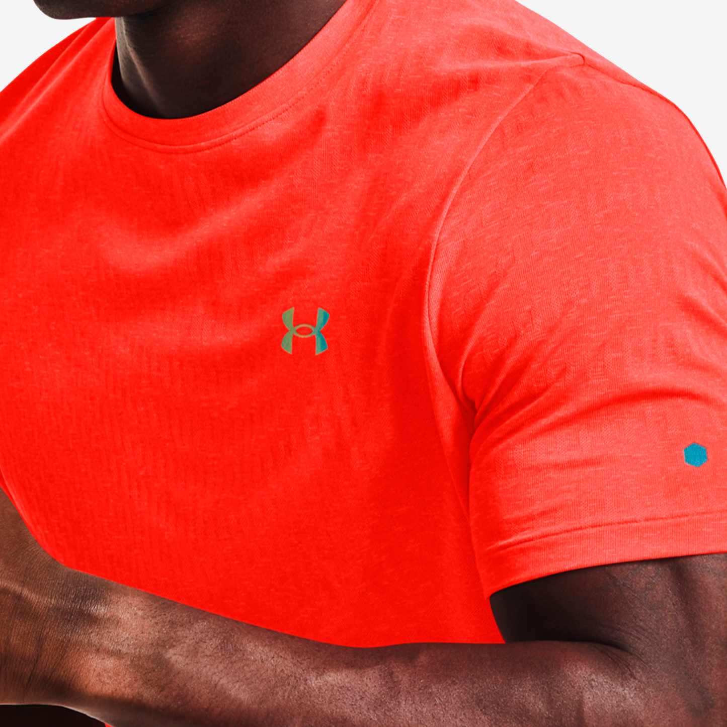 UNDER ARMOUR RUSH SEAMLESS ILLUSION T-SHIRT 1366150-296