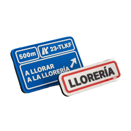 LLORERIA TRAINLIKEFIGHT PATCH PCF0039-LLORERIA