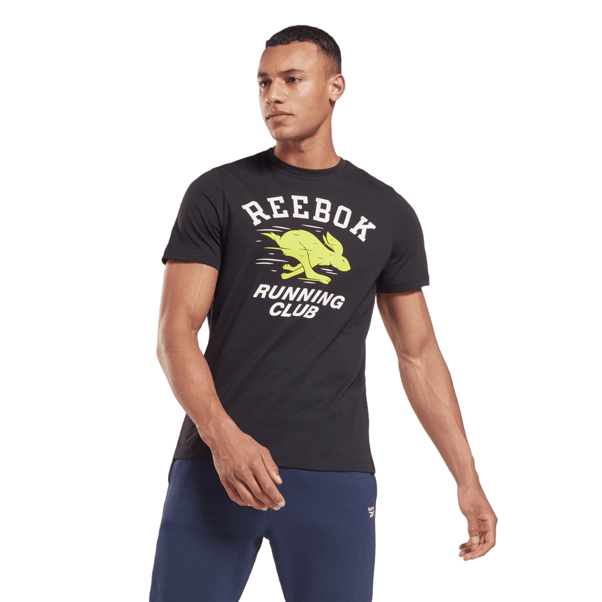 REEBOK RUNNING NOVELTY GRAPHIC T-SHIRT BG264-GS4225