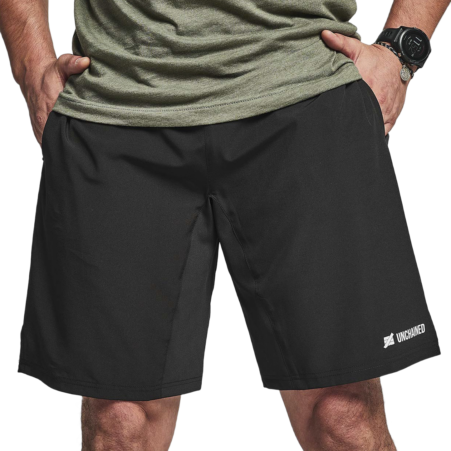 PANTALON CORTO UNCHAINED FAULTLESS 49 SHORTH-FAULT49-BLACK