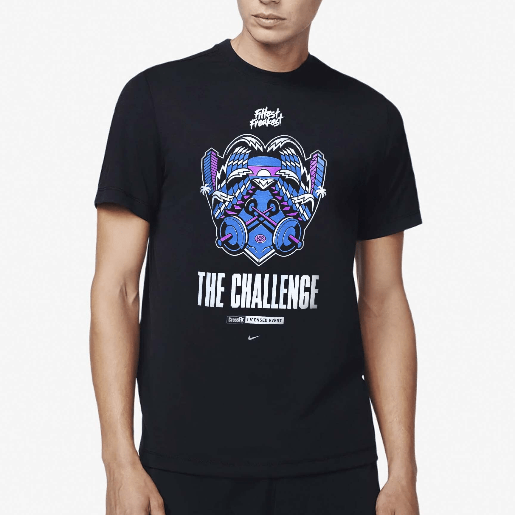 FITTEST FREAKEST CHALLENGE T-SHIRT FCH22TEE-BLK