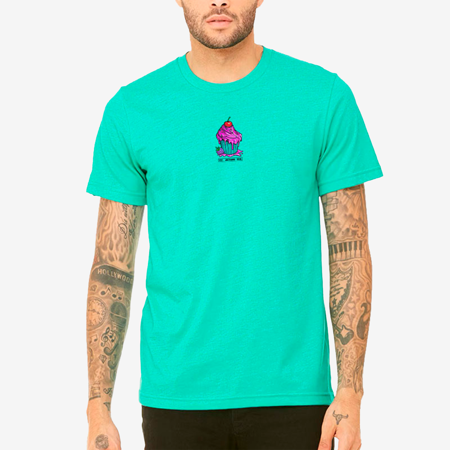 JUSTHANG OVERSIZE MEN'S T-SHIRT JUSSTSH-CUPCACKE