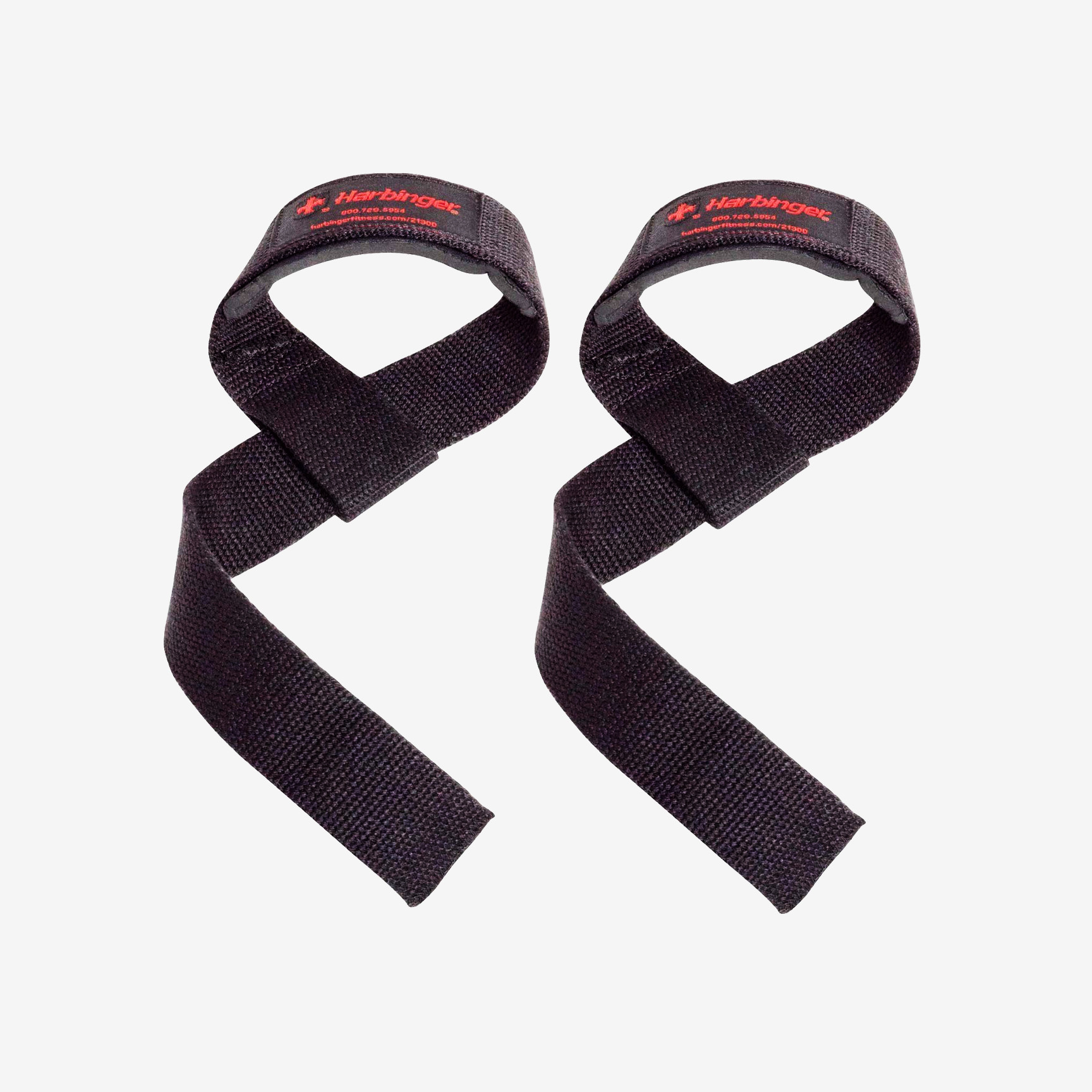 HARBINGER PADDED COTTON LIFT STRAPS 21.5" HAR-PADDEDCOTTONSTRAPS