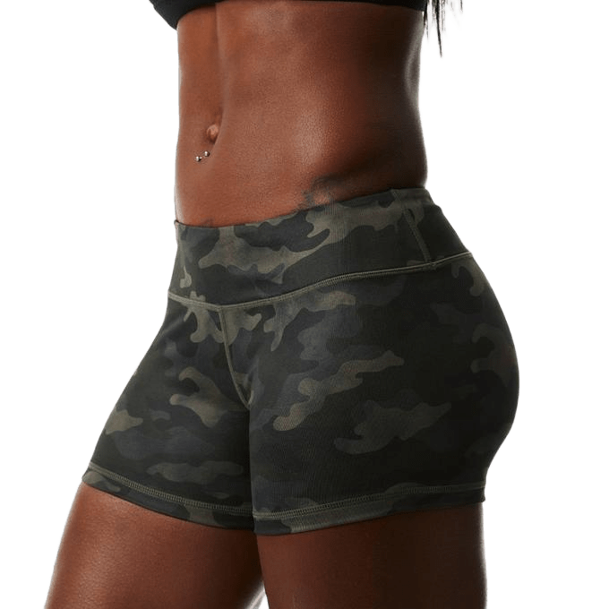 BORN PRIMITIVE DOUBLE TAKE BOOTY SHORTS 2.5 BP_SHORTS_DOUBLETAKE2.5-EARTH