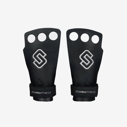 STMN FULL CARBON GRIPS STAMANCARFU-BLACK
