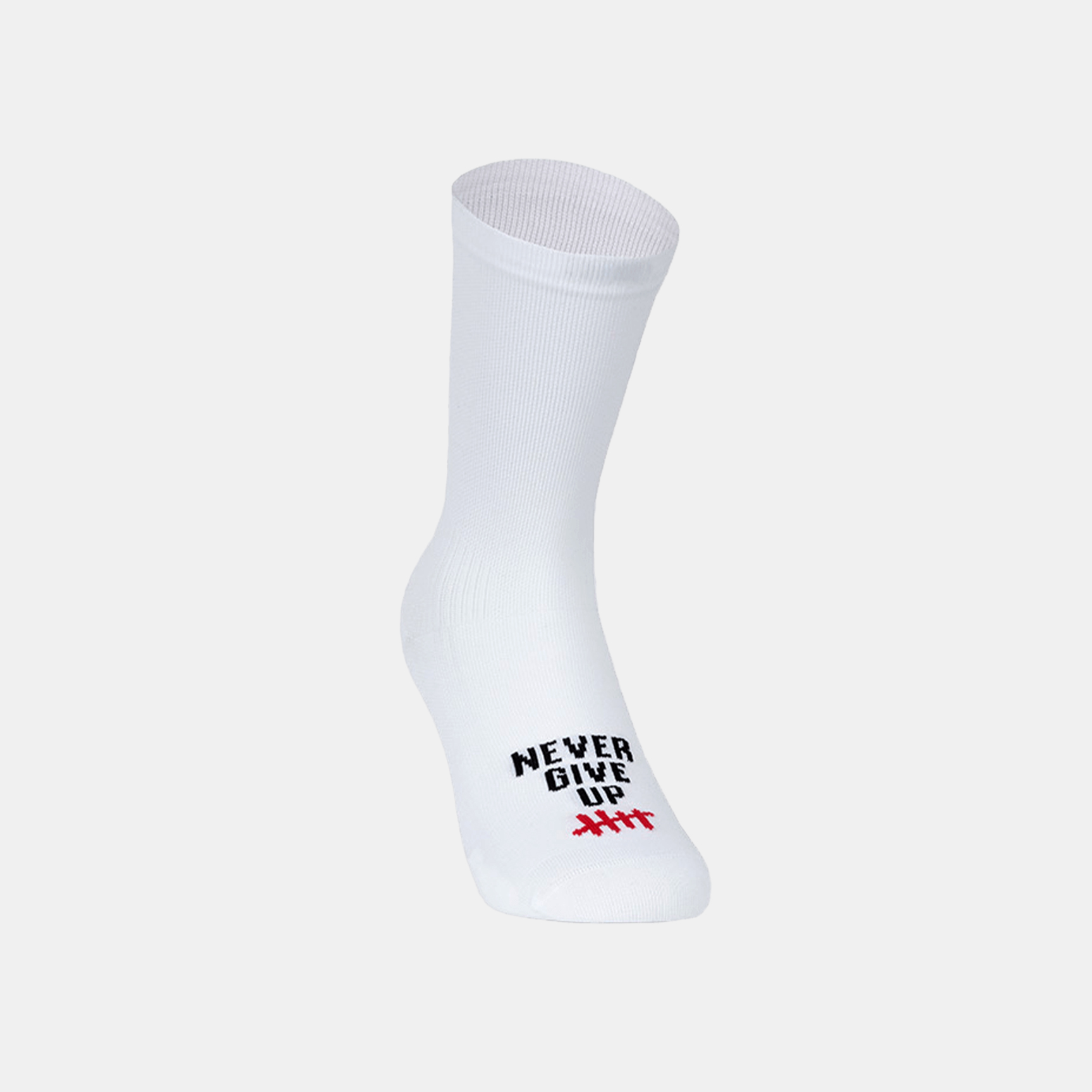PACIFIC & CO DON'T QUIT SOCKS PAC-DONTQUIT-WHT