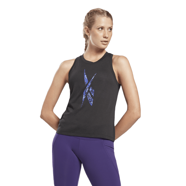 REEBOK MODERN SAFARI BIG LOGO TANK KMG70-H23850