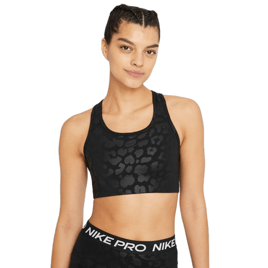 TOP NIKE DRI-FIT SWOOSH LEOPARD - MEDIUM IMPACT DD1117-010