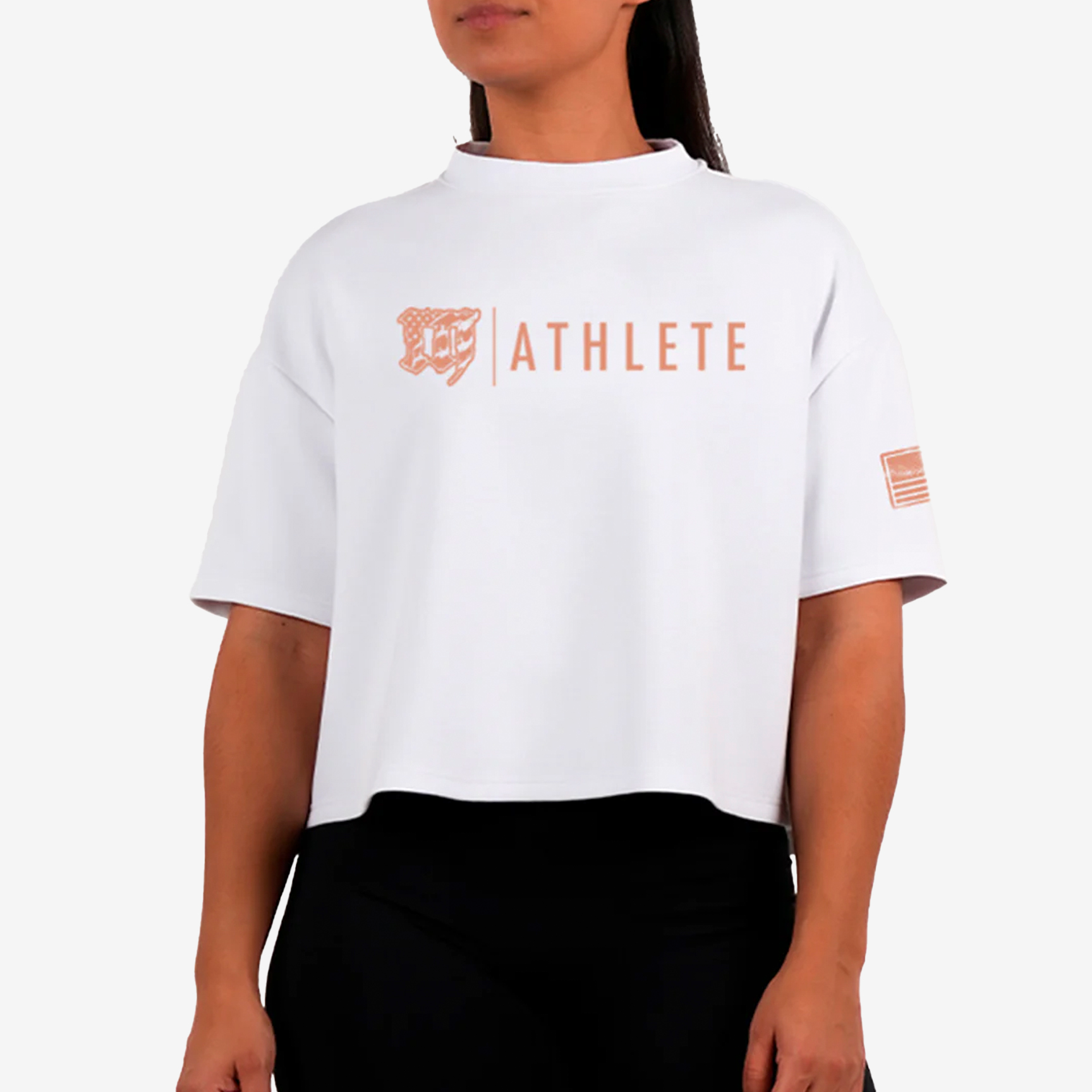 Oversized Crop Top Mayhem - Women NS-MYHSS25-WT15-ALB/ATH