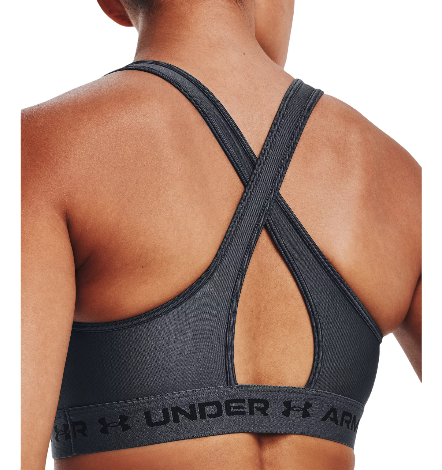 TOP UNDER ARMOUR MID CROSSBACK - MEDIUM IMPACT 1361034-012