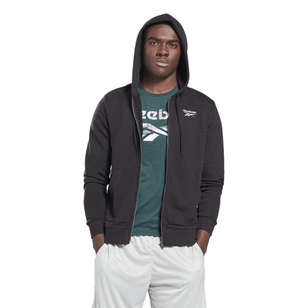 REEBOK IDENTITY FRENCH TERRY FULL ZIP HOODIE JIX74-GL3145