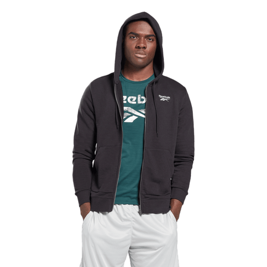 REEBOK IDENTITY FRENCH TERRY FULL ZIP HOODIE JIX74-GL3145