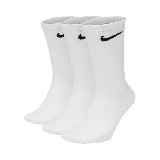 NIKE EVERYDAY CUSH CREW 3PR SOCKS SX7664-100