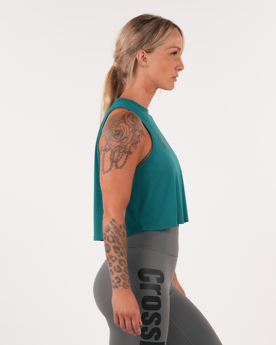 CROP TANK TOP CROSSFIT® 2024 NS-CFS24-WT5-EMR
