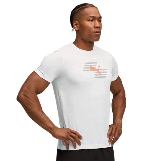 PUMA x HYROX POLY GRAPHIC T-Shirt PUM-527575-WHITE