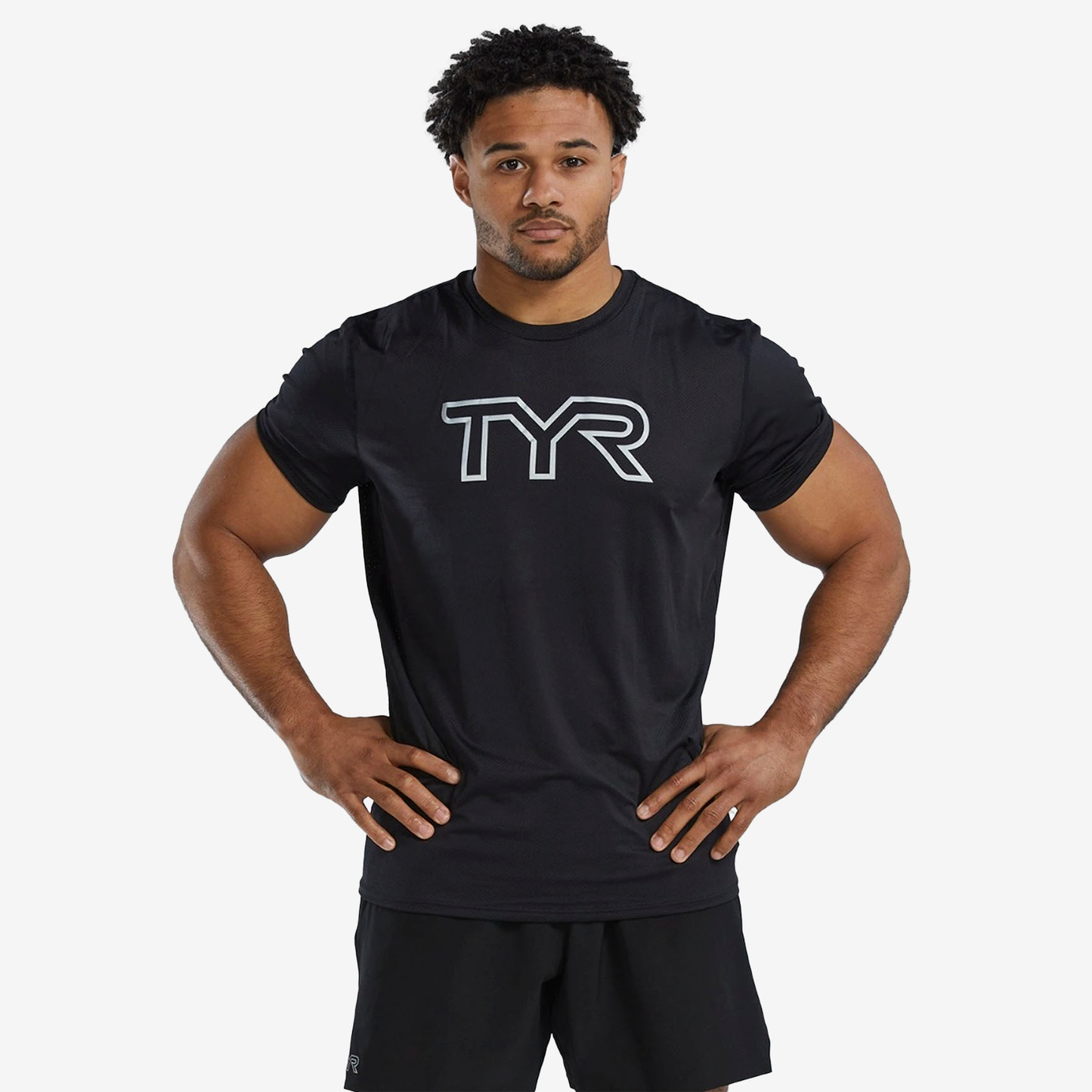 TYR Airtec™ Technical T-Shirt T44000-BLACK