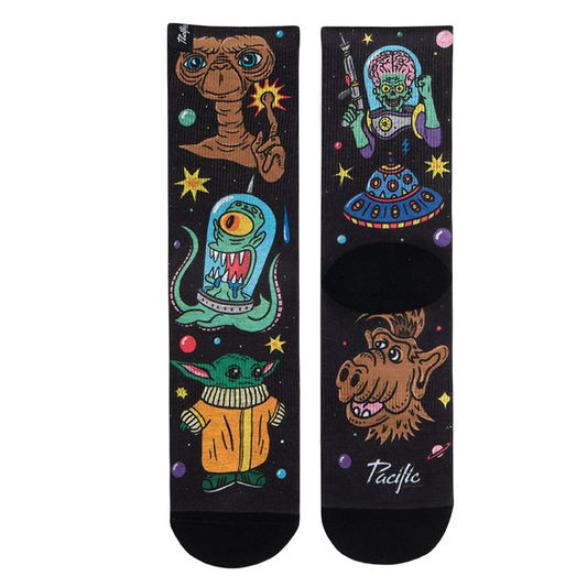 LOVELY MARTIANS PACIFIC & CO SOCKS LOVELYMARTIANS-MULTICOLOR