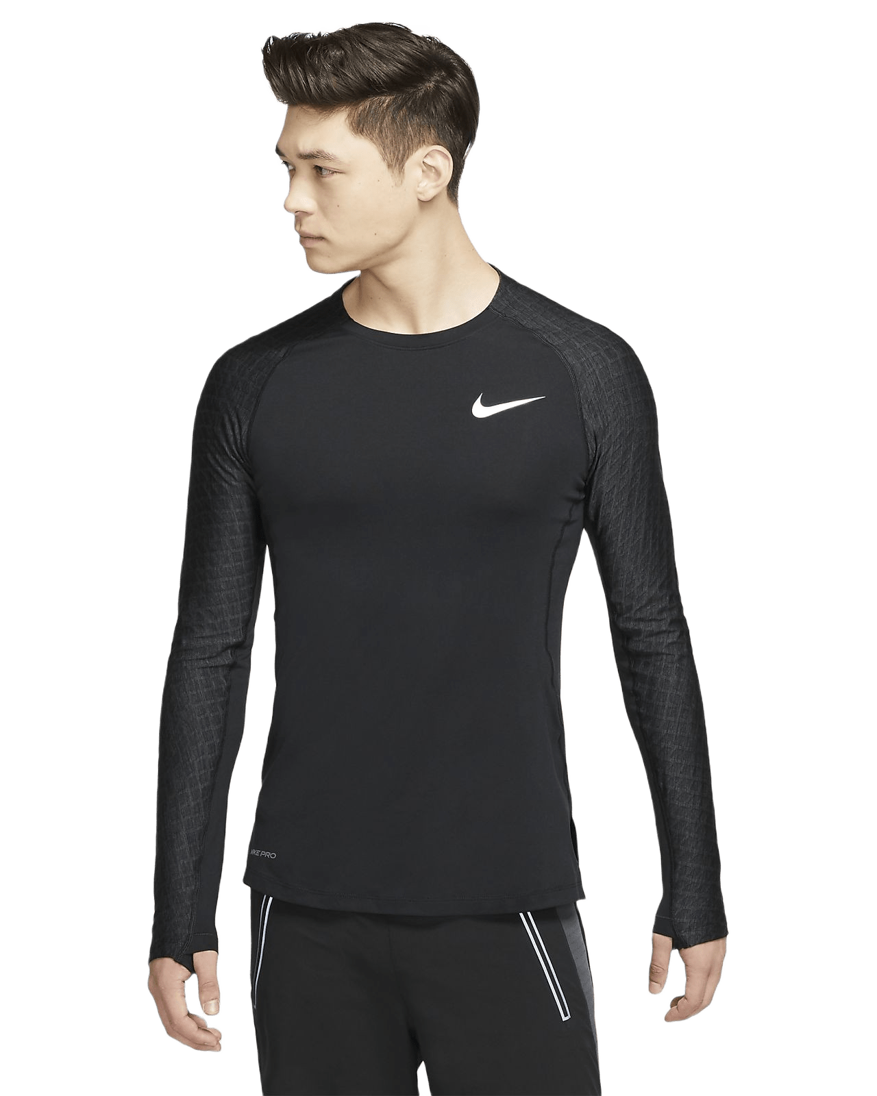 NIKE PRO TOP LONG SLEEVE UTILITY THERMA BV5659010M