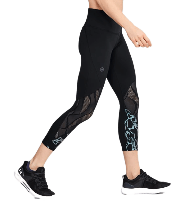 UNDER ARMOUR RUSH VENT IRI GRAPHIC LEGGINGS 1351718-001
