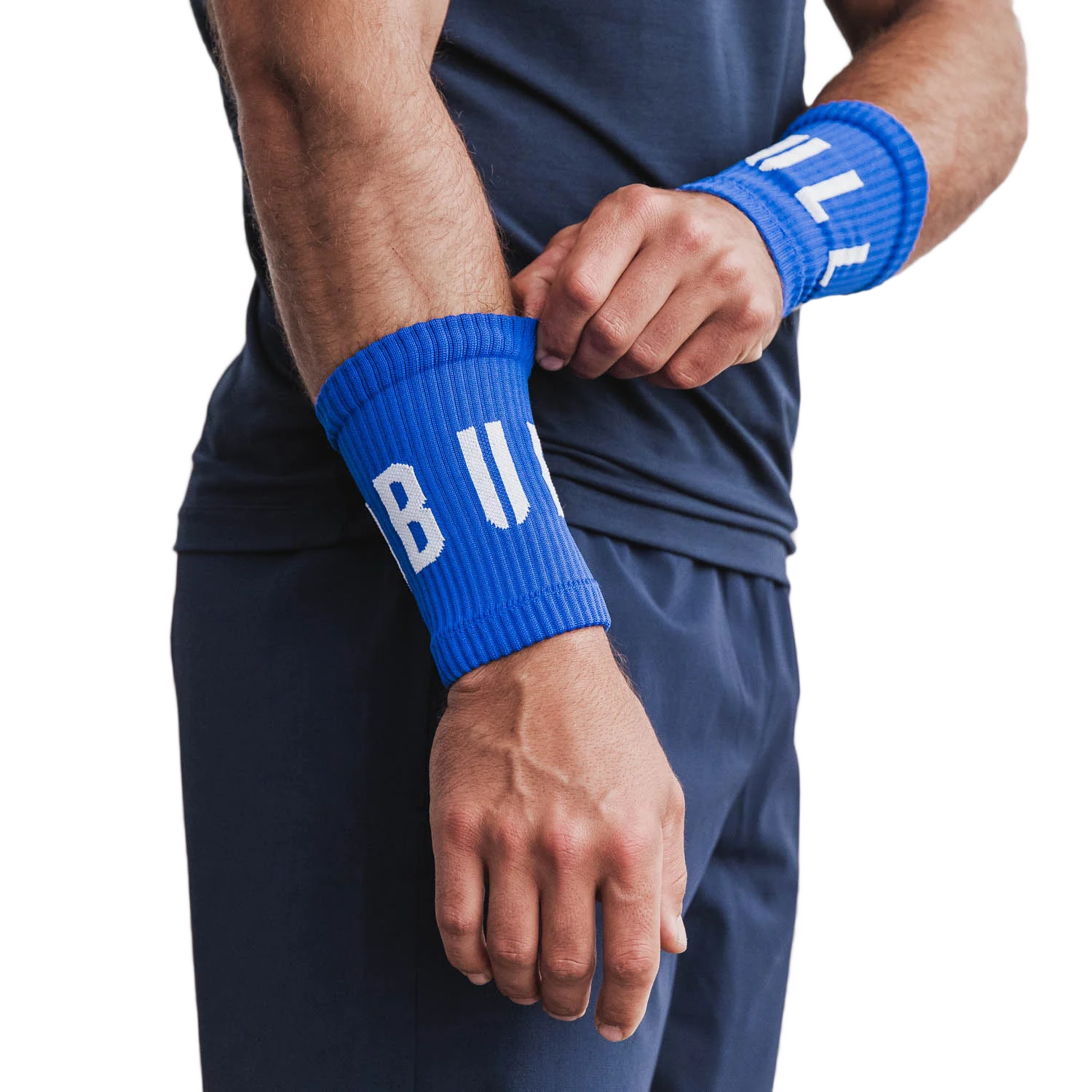 NOBULL Wrist Bands 6" NBWRIST6NEB-BLUE