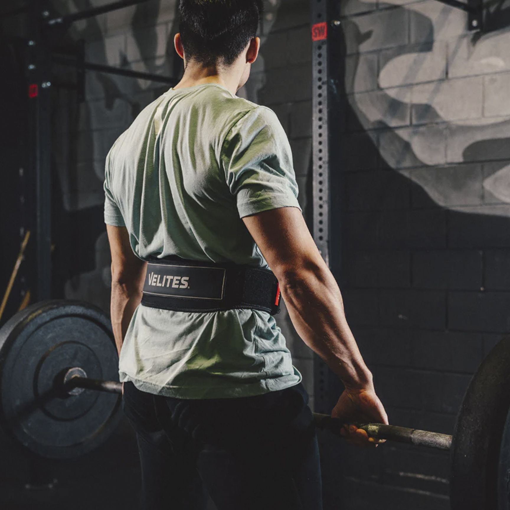 VELITES WEIGHTLIFTING BELT VELCINTURH-BLACK