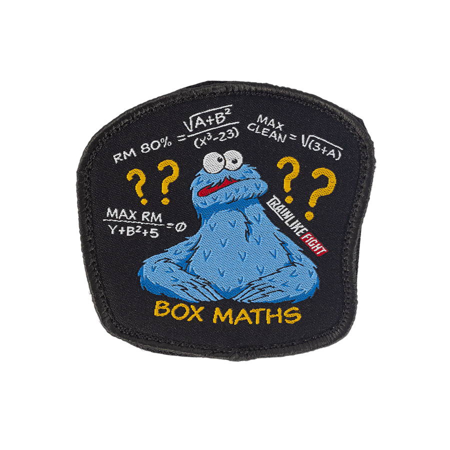 COOKIE MONSTER TRAINLIKEFIGHT PATCH PCF0024-COOKIEMONSTER