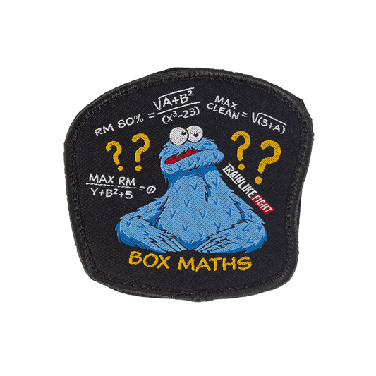 COOKIE MONSTER TRAINLIKEFIGHT PATCH PCF0024-COOKIEMONSTER