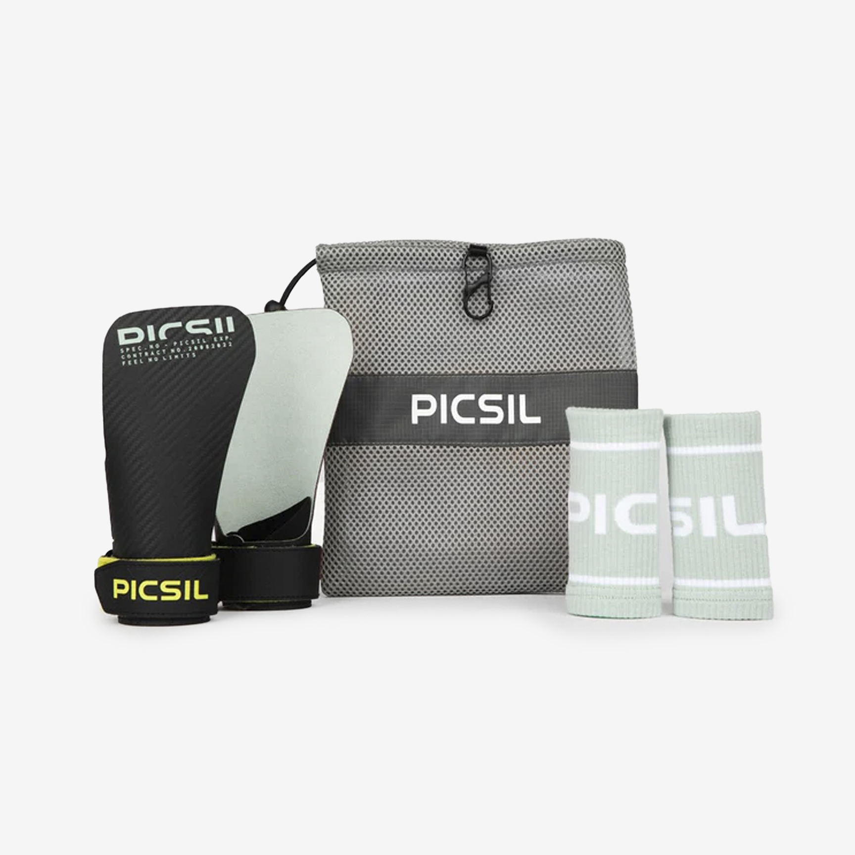 PICSIL HAWK GRIPS - WITHOUT MAGNESIUM PS1321-LGREEN