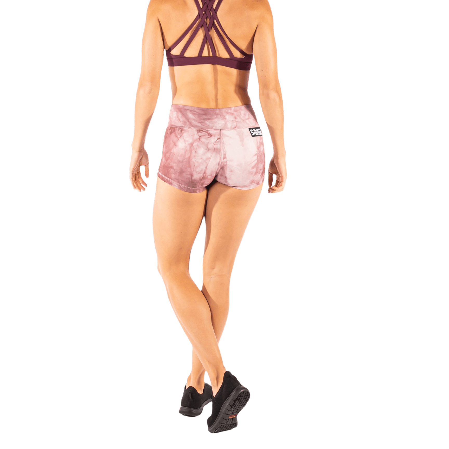 SAVAGE BARBELL TIE DYE SHORTS SAV-MSHORTS-TIEDYE-PURPLE