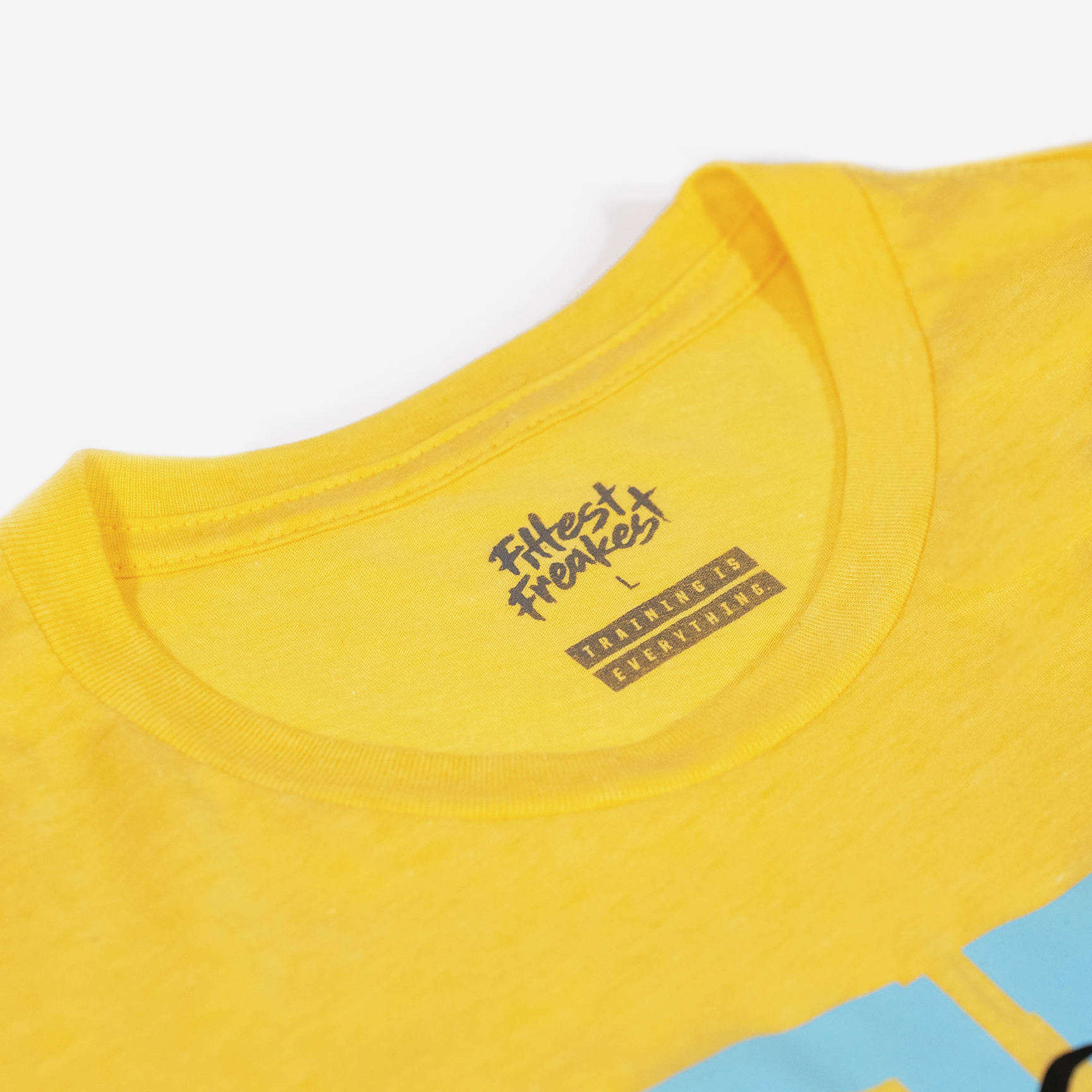 FITTEST FREAKEST GOOD LIFT T-SHIRT FFGOODLIFT-YELLOW
