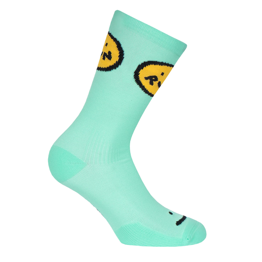 SMILE RUN PACIFIC & CO SOCKS SMILERUN-TURQUOISE