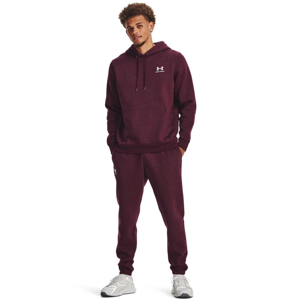 UA ESSENTIAL FLEECE HOODIE 1373880-601