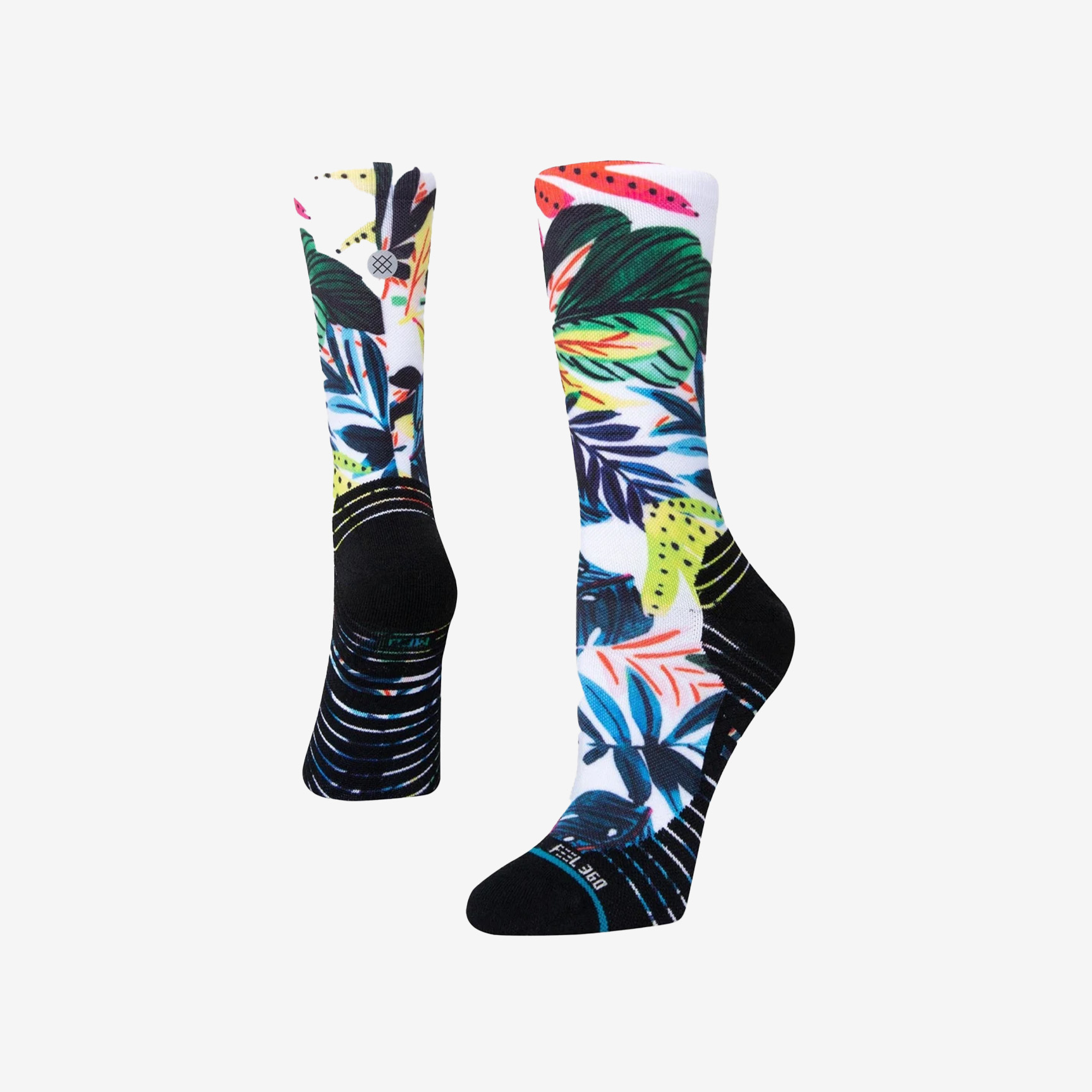 SOCKS STANCE REPETITION CREW W448C21ISL-WHT