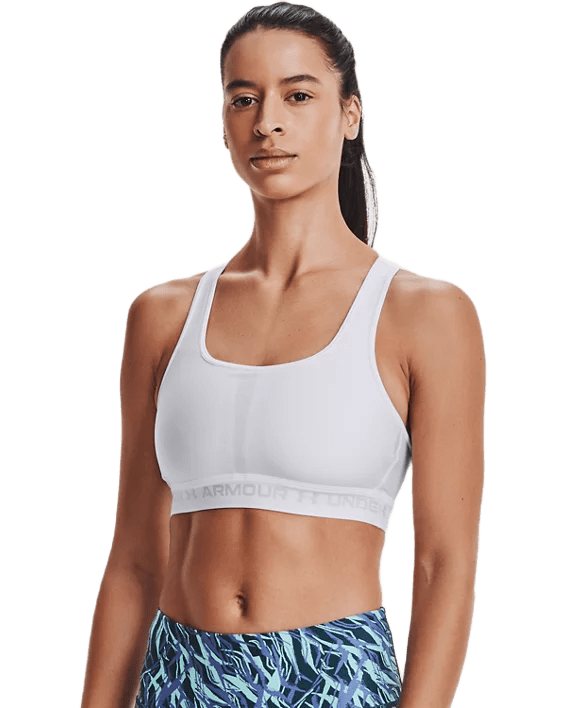 TOP UNDER ARMOUR MID CROSSBACK - MEDIUM IMPACT 1361034-100