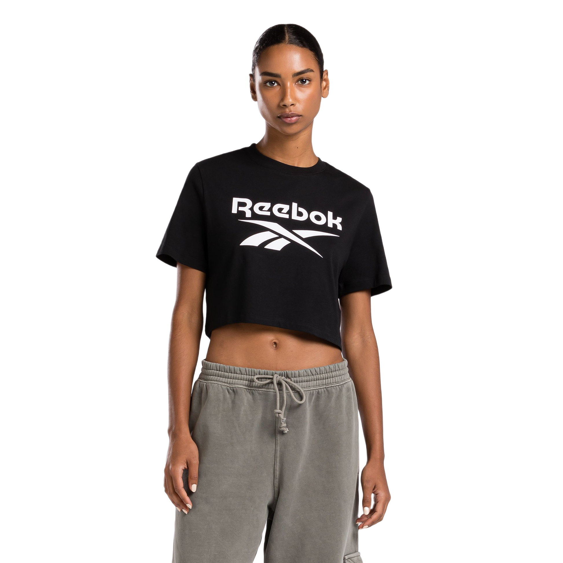REEBOK T-SHIRT WOMEN 100034775-BLACK