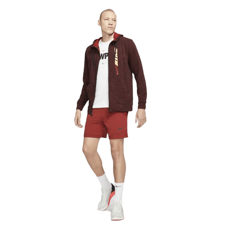 NIKE DRI-FIT SPORT CLASH FULL-ZIP PRINTED TRAINING HOODIE CZ1488-689